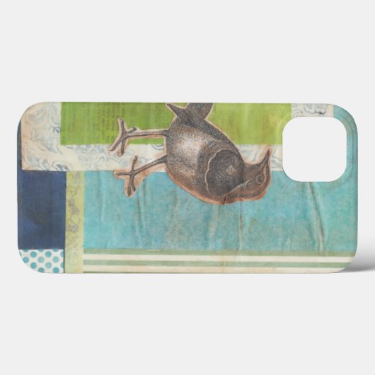 Coques Case-Mate iPhone Scrapbook Avian I (Verso (horizontal))