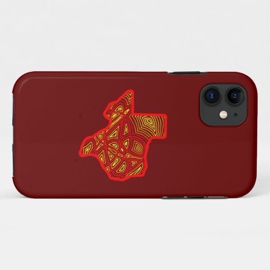 Coques Case-Mate iPhone Scribble Texas (Dos (Horizontal))