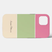 Coques Case-Mate iPhone Script de couleur du panier de fruits (Verso (horizontal))