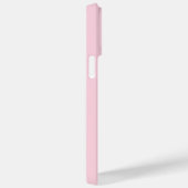 Coques Case-Mate iPhone Script de nom personnalisé bleu rose (Verso / Droite)