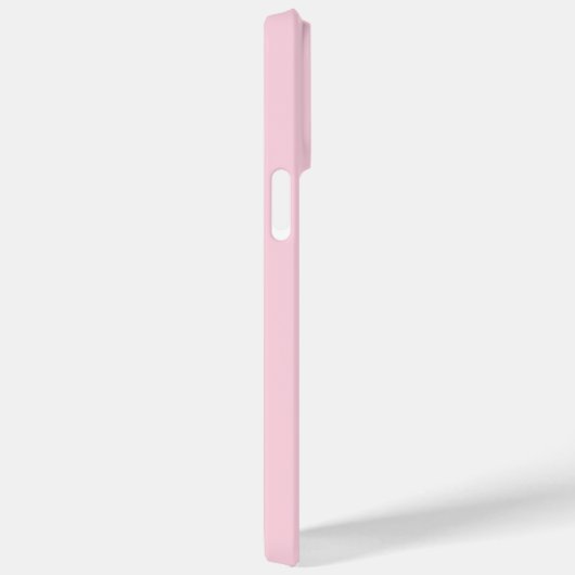 Coques Case-Mate iPhone Script de nom personnalisé bleu rose (Verso / Droite)