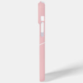 Coques Case-Mate iPhone Script élégant Blush Coque-Mate rose (Verso / Gauche)
