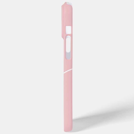Coques Case-Mate iPhone Script élégant Blush Coque-Mate rose (Verso / Gauche)