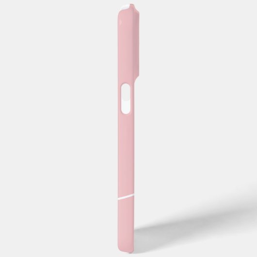 Coques Case-Mate iPhone Script élégant Blush Coque-Mate rose (Verso / Droite)