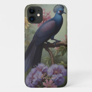 Case-Mate iPhone Case Script Exotic Blue Bird Personnaliser