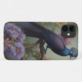 Coques Case-Mate iPhone Script Exotic Blue Bird Personnaliser (Dos (Horizontal))