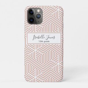 Case-Mate iPhone Case script géométrique stylisé école personnalisée Cas