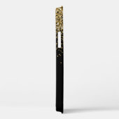 Coques Case-Mate iPhone Script Gold Black Elegant (Verso / Droite)