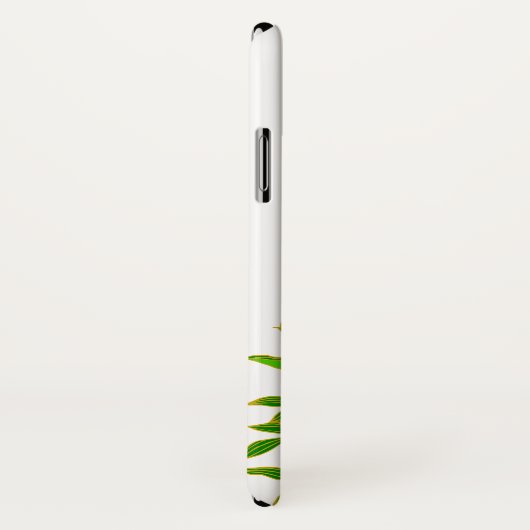 Coques Case-Mate iPhone Script manuscrit floral (Dos/Droite)