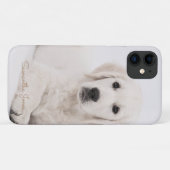 Coques Case-Mate iPhone Script photo de maman chien personnalisé Simple mo (Dos (Horizontal))