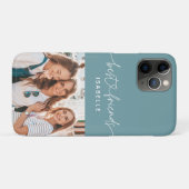 Coques Case-Mate iPhone Script photo girly fun typographie meilleurs amis (Dos (Horizontal))