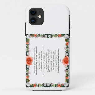 Case-Mate iPhone Case Scripture, Psaume 11, Botanic