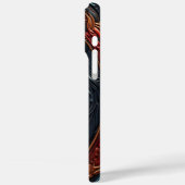 Coques Case-Mate iPhone Sculpture de cuir complexe représentant un aigle e (Verso / Gauche)