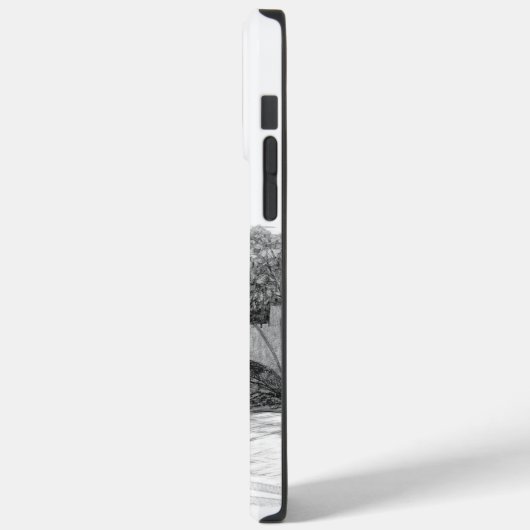 Coques Case-Mate iPhone Sculpture Griffins monochrome (Verso / Gauche)