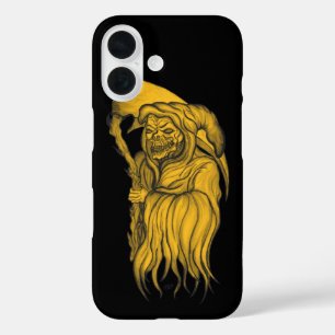 Coques iPhone 16 Scythe man - La mort