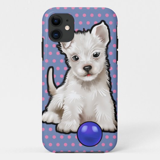 Coques Case-Mate iPhone Se MIGNON d'iPhone de CHIOT + cas de l'iPhone 5/5S (Dos)