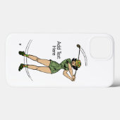 Coques Case-Mate iPhone Se réchauffer pour Golf Lady Golfer (Verso (horizontal))