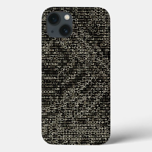 Coques Case-Mate iPhone Sea of Sepia Digital Abstrait (Verso)