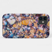 Coques Case-Mate iPhone Sea Shells et Pebbles (Dos (Horizontal))