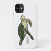 Coques Case-Mate iPhone Sea turtle cartoon (Dos)