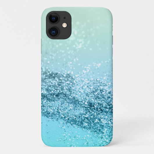 Coques Case-Mate iPhone Seafoam Aqua Ocean MERMAID Girls Parties scintilla (Dos)