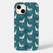 Coques Case-Mate iPhone Seagull Turquoise (Verso)