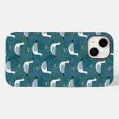 Coques Case-Mate iPhone Seagull Turquoise (Verso (horizontal))