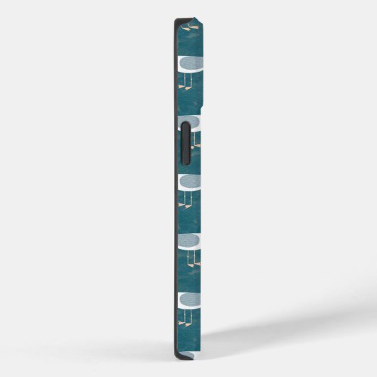 Coques Case-Mate iPhone Seagull Turquoise (Verso / Droite)