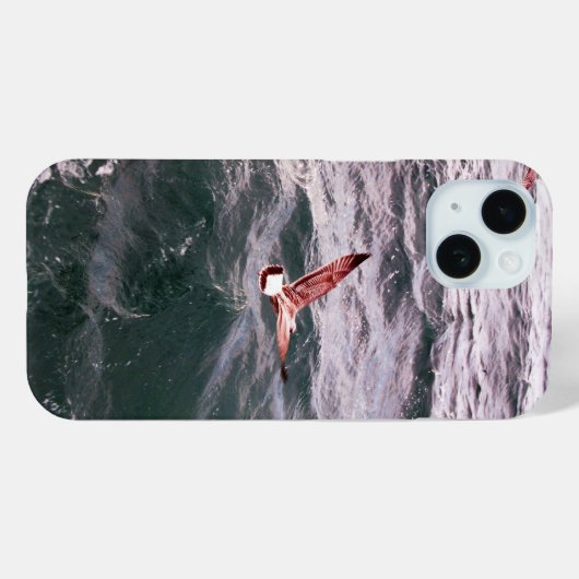 COQUES Case-Mate iPhone SEAGULL VOL AU-DESSUS DES VAGUES (Verso (horizontal))