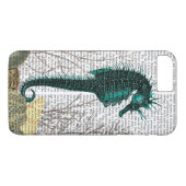 Coques Case-Mate iPhone SeaHorse et SeaUrchins 2 (Dos (Horizontal))