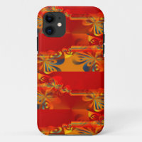 Seamless Graphic Design - rouge orange I