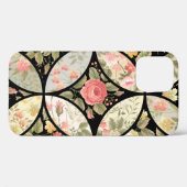 Coques Case-Mate iPhone seamless patchwork floral pattern (Verso (horizontal))