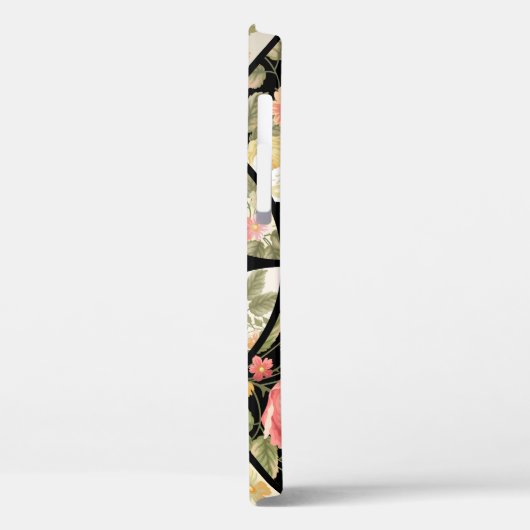 Coques Case-Mate iPhone seamless patchwork floral pattern (Verso / Gauche)