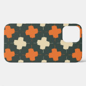 Coques Case-Mate iPhone Seamless pattern with bright geometric elements on (Verso (horizontal))