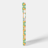 Coques Case-Mate iPhone Seamless retro pattern with rounded squares (Verso / Gauche)