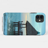 Coques Case-Mate iPhone Seas the Day Beach Tiki Hut (Dos (Horizontal))