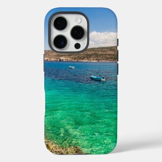 Coques Case-Mate iPhone Seascape Fisherman Boat Case‑Mate iPhone Case (Verso)
