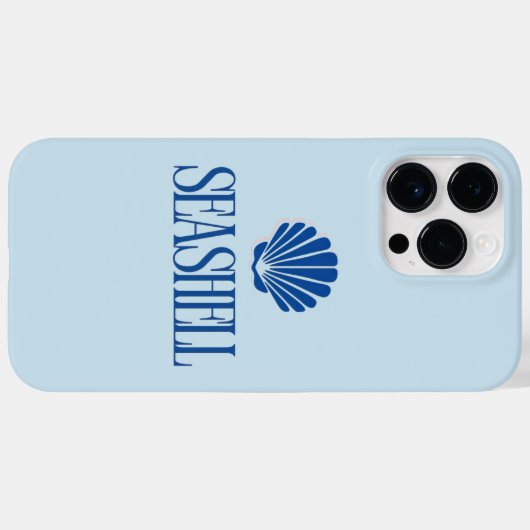 Coques Case-Mate iPhone Seashell (Verso (horizontal))