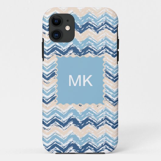 Coques Case-Mate iPhone Seashore Scribble ZigZag (Dos)