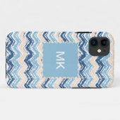 Coques Case-Mate iPhone Seashore Scribble ZigZag (Dos (Horizontal))