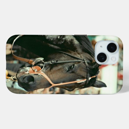 Coques Case-Mate iPhone Seattle Slew Thoroughbred 1978 (Verso (horizontal))