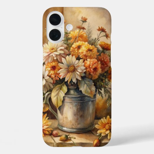 Coques Case-Mate iPhone Seau avec Floral d'automne (Verso)