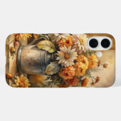Coques Case-Mate iPhone Seau avec Floral d'automne (Verso (horizontal))