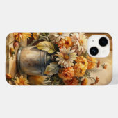 Coques Case-Mate iPhone Seau avec Floral d'Automne (Verso (horizontal))