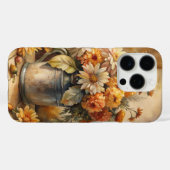 Coques Case-Mate iPhone Seau avec Floral d'automne   (Verso (horizontal))