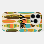 Coques Case-Mate iPhone Secret Beach Hawaiian Surfboards - Turquoise (Verso (horizontal))