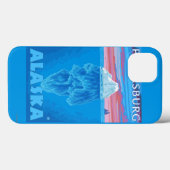Coques Case-Mate iPhone Section transversale Iceberg - Petersburg, Alaska (Verso (horizontal))