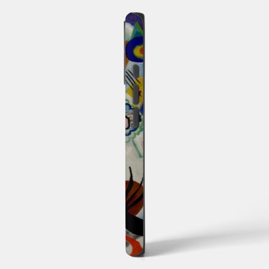 Coques Case-Mate iPhone Segment bleu Kandinsky (Verso / Gauche)