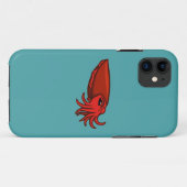 Coques Case-Mate iPhone Seiches rouges de natation (Dos (Horizontal))