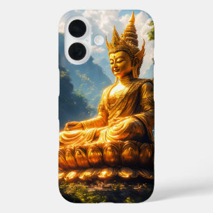 Coques iPhone 16 Seigneur Bouddha de la Terre d'Or